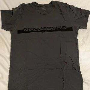 Karl Lagerfeld men’s shirt, small, grey.